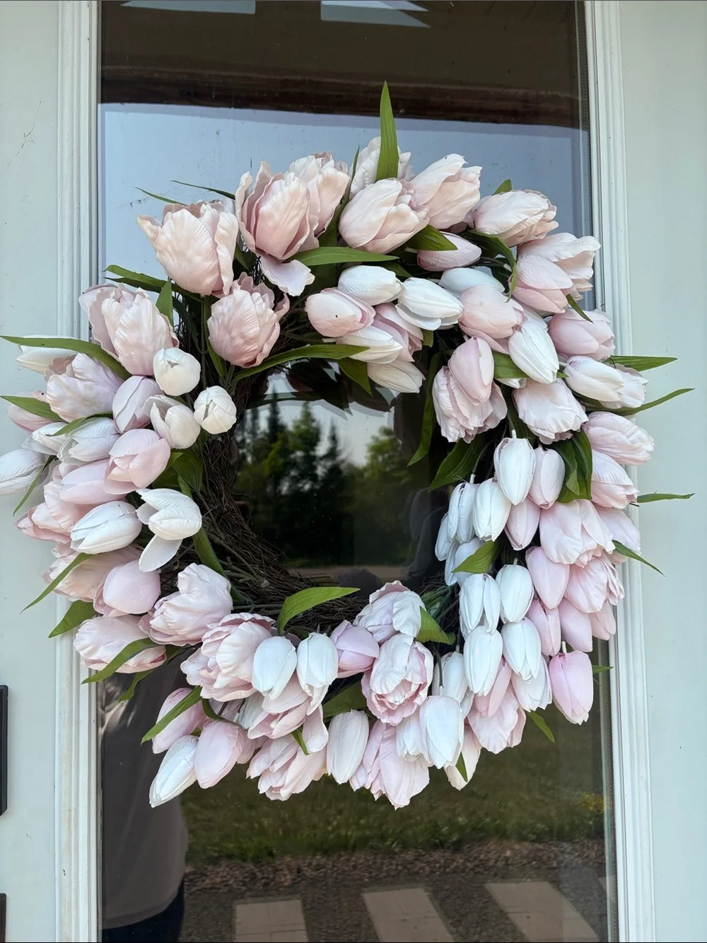 Home holiday pale pink